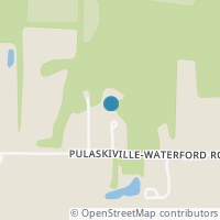 Map location of 7485 Township Road 119 119, Fredericktown OH 43019