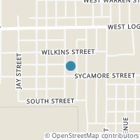Map location of 727 Sycamore St, Celina OH 45822
