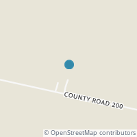 Map location of 4399 County Road 200, Belle Center OH 43310