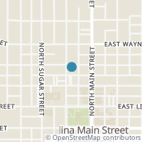Map location of 318 N Walnut St, Celina OH 45822