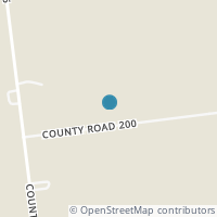 Map location of 7345 County Road 200, Belle Center OH 43310