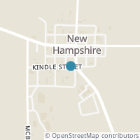 Map location of 213 S Main St, New Hampshire OH 45870