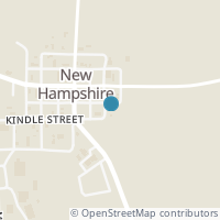 Map location of 190 Marion St, New Hampshire OH 45870