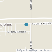 Map location of 19396 Center St, Saint Johns OH 45884