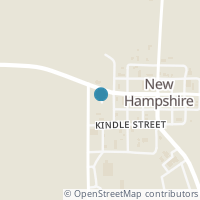 Map location of 181 W Market St, New Hampshire OH 45870