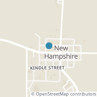 Map location of 76 W Market St, New Hampshire OH 45870