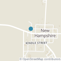 Map location of 156 W Market St, New Hampshire OH 45870