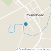 Map location of 18100 18102 Trl 39, Roundhead OH 43346