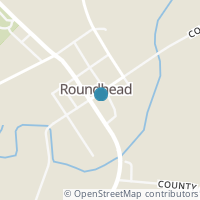 Map location of Main St, Roundhead OH 43346