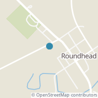 Map location of 2254 Sr 385, Roundhead OH 43346