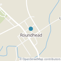 Map location of 2356 Center St, Roundhead OH 43346