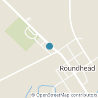 Map location of 17861 Main St, Roundhead OH 43346