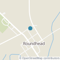 Map location of 2334 E Ml, Roundhead OH 43346
