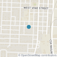 Map location of 213 W Plum St, Wapakoneta OH 45895