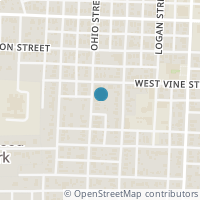 Map location of 508 Ohio St, Wapakoneta OH 45895