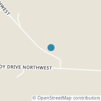 Map location of 5521 Cement Bridge Rd NW, Dundee OH 44624