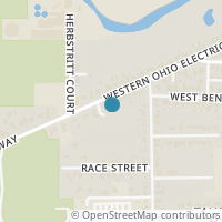 Map location of 917 W Auglaize St, Wapakoneta OH 45895