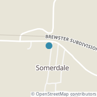 Map location of 6254 Riggle Hill Rd NE, Somerdale OH 44678