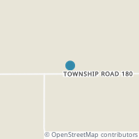 Map location of 1337 Township Road 180, Waynesfield OH 45896