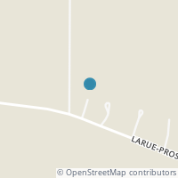 Map location of Larue Prospect Rd, New Bloomington OH 43341