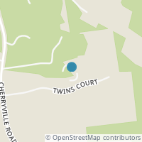 Map location of 11 Twins Ct, Pittstown NJ 8867