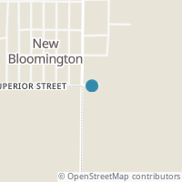 Map location of 354 State Route 95 W, New Bloomington OH 43341