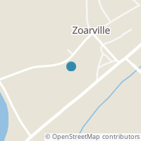 Map location of 3292 New Zoarville Rd NE, Zoarville OH 44656