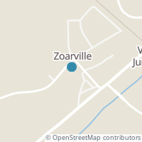 Map location of 3416 New Zoarville Rd NE, Zoarville OH 44656