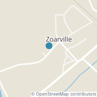 Map location of 3365 New Zoarville Rd NE, Zoarville OH 44656