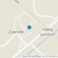 Map location of 3512 Pennsylvania Ave NE, Zoarville OH 44656