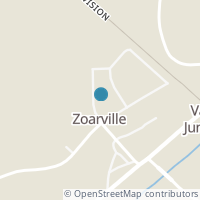 Map location of 7371 Main St NE, Zoarville OH 44656