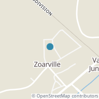 Map location of 7411 Main St NE, Zoarville OH 44656