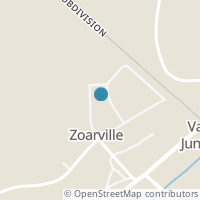 Map location of 7419 Main St NE, Zoarville OH 44656