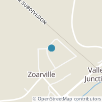 Map location of 7632 Ehler Dr NE, Zoarville OH 44656