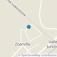 Map location of 7590 Bimeler Dr NE, Zoarville OH 44656