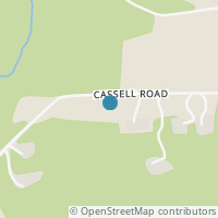 Map location of 1766 Cassell Rd, Butler OH 44822