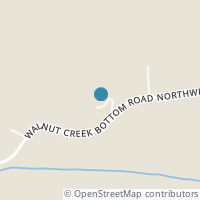 Map location of 9793 Walnut Creek Bottom Rd NW, Dundee OH 44624
