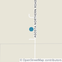 Map location of 323 Agosta Northern Rd, New Bloomington OH 43341