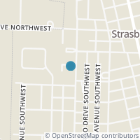 Map location of 448 S Bodmer Ave, Strasburg OH 44680