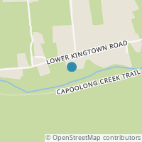 Map location of 42 Lower Kingtown Rd, Pittstown NJ 8867