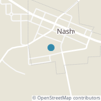 Map location of 121 E Marion St, Nashville OH 44661