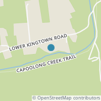 Map location of 46 Lower Kingtown Rd, Pittstown NJ 8867