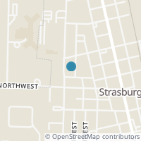Map location of 117 S Bodmer Ave, Strasburg OH 44680