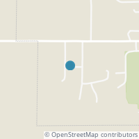 Map location of 109 Tussing St, Waynesfield OH 45896
