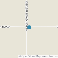 Map location of 7887 Larue Decliff Rd, New Bloomington OH 43341