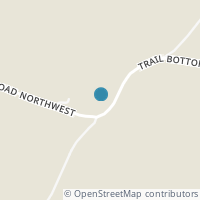 Map location of 9909 Trail Bottom Rd NW, Dundee OH 44624