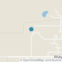 Map location of 218 W Mulberry St, Waynesfield OH 45896