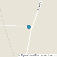 Map location of 2059 Bergholz Rd NE, Mechanicstown OH 44651