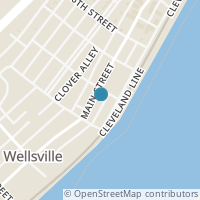 Map location of 810 Main St, Wellsville OH 43968