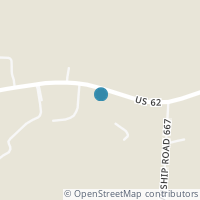 Map location of 2932 Us Route 62, Dundee OH 44624